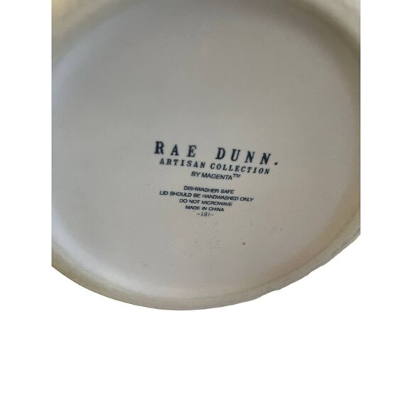 RAE Dunn HoHoHo CANNISTER White Christmas Holiday Decor Artisan Collection 7 1/2 - Picture 6 of 6